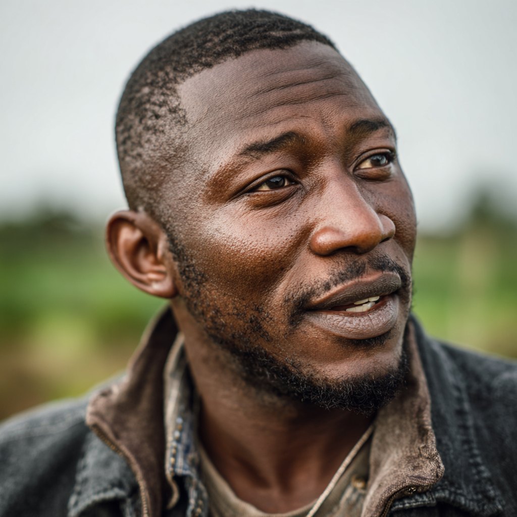 Portrait of a farmer